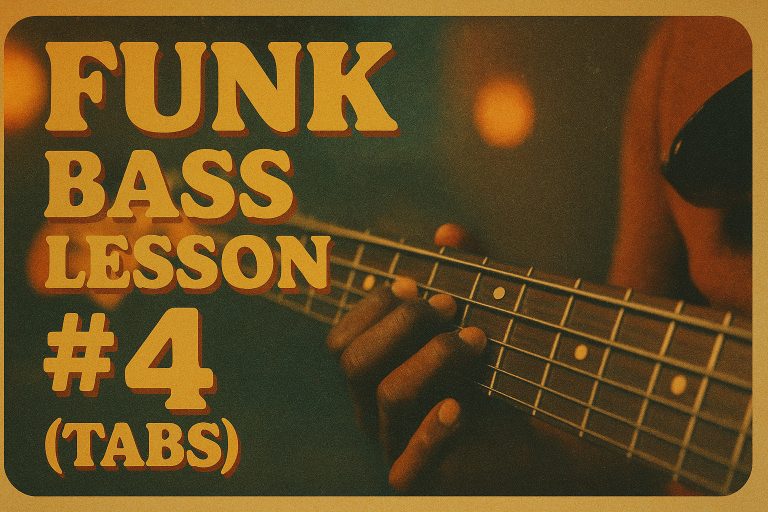 70s Funk Bass Lick Lesson #4: Groove, Pocket and Classic Funk Feel
